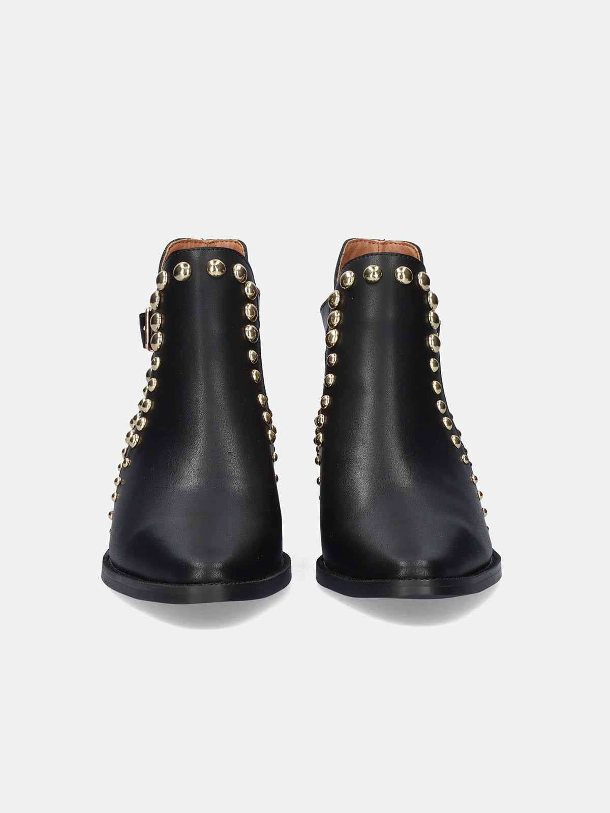 MILAN-032 LEATHER BLACK-GOLD