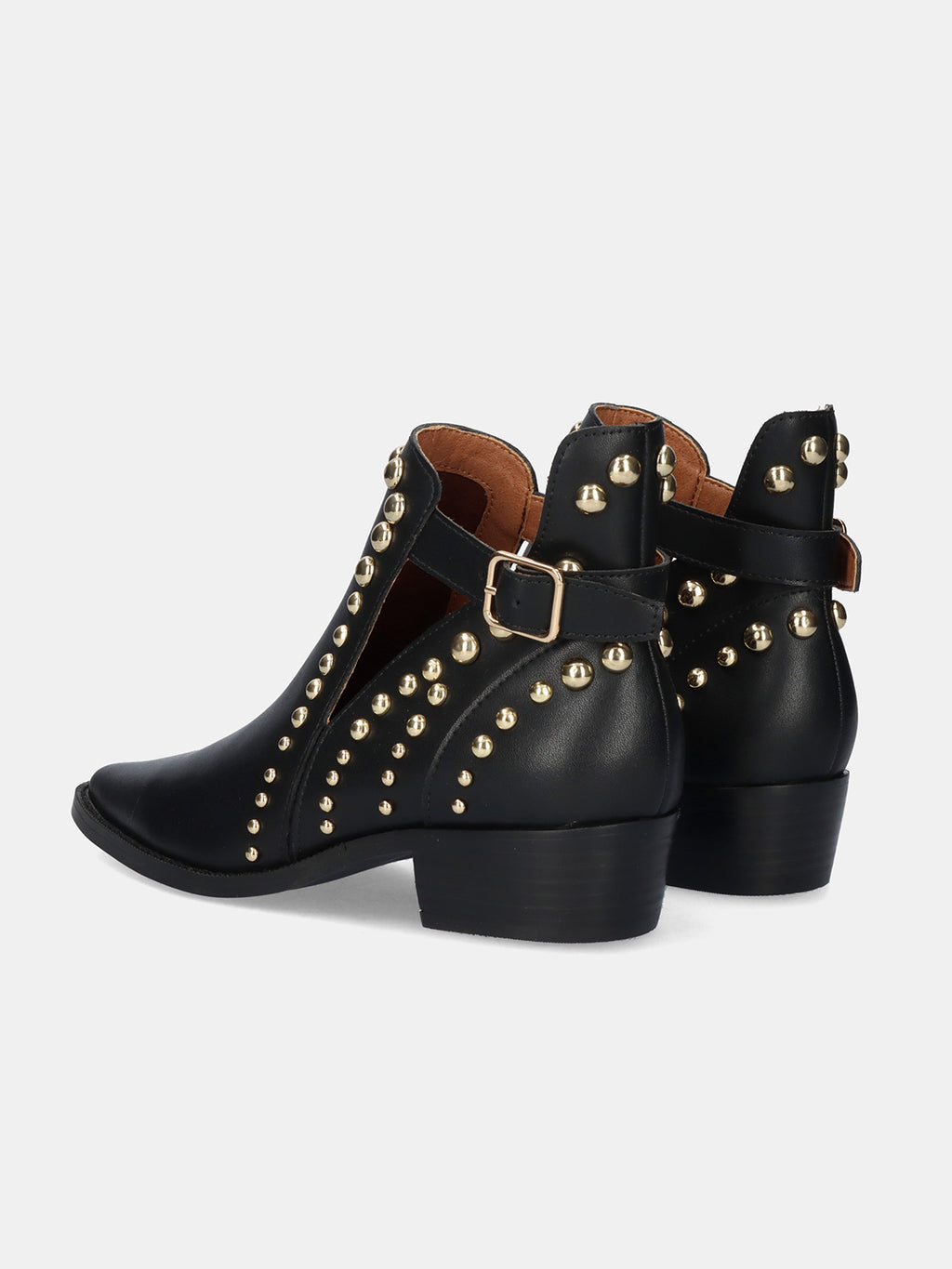 MILAN-032 LEATHER BLACK-GOLD