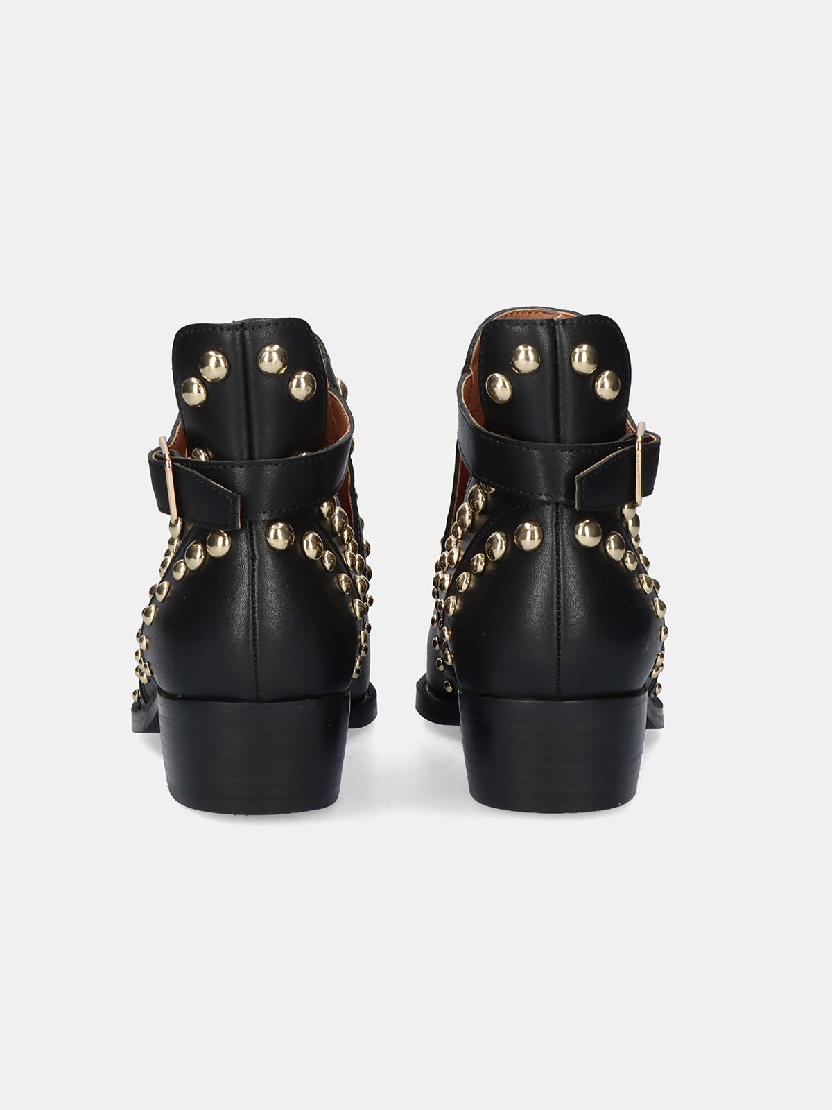 MILAN-032 LEATHER BLACK-GOLD