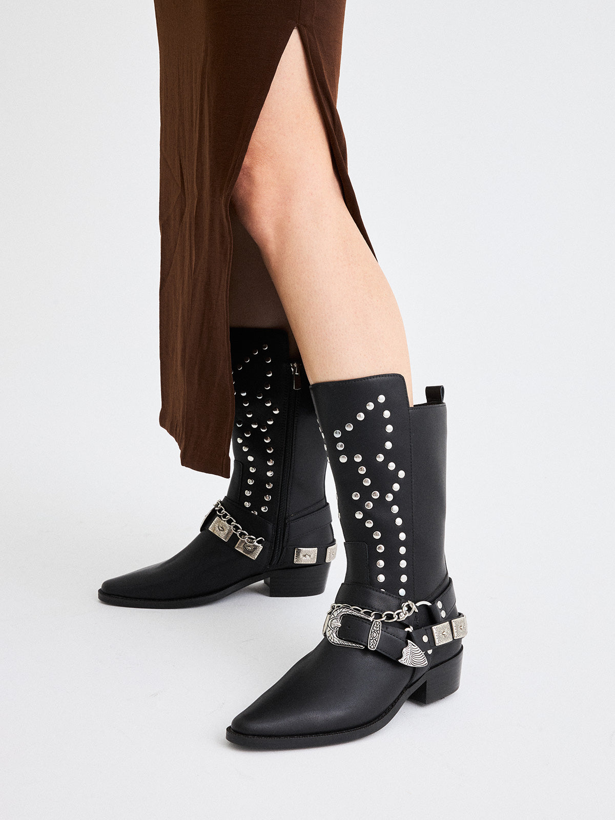 MILAN-038 LEATHER BLACK