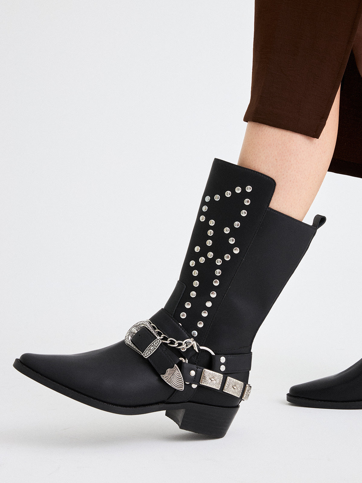 MILAN-038 LEATHER BLACK