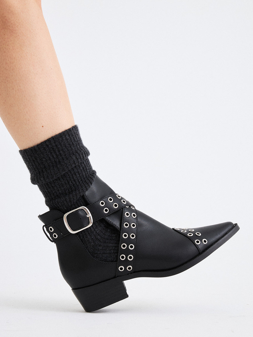 MILAN-042 LEATHER BLACK