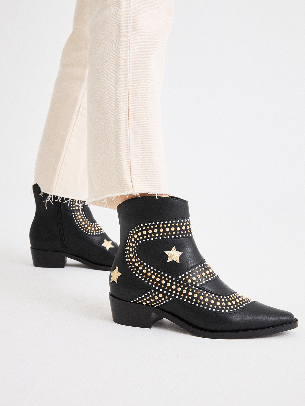 MILAN-043 LEATHER BLACK