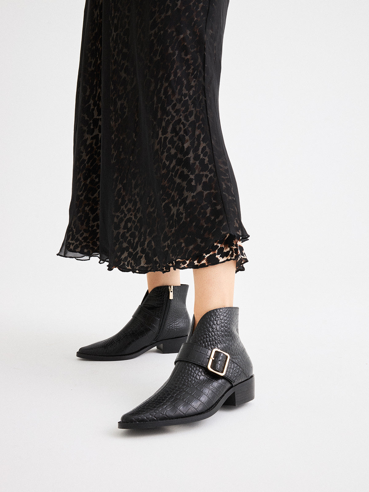 MILAN-053 CROCO BLACK
