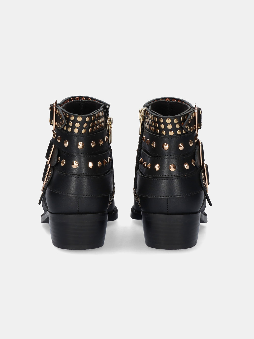 MILAN-059 LEATHER BLACK-GOLD