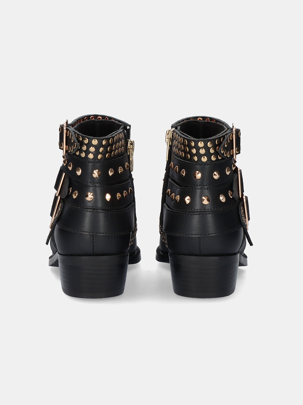 MILAN-059 LEATHER BLACK-GOLD