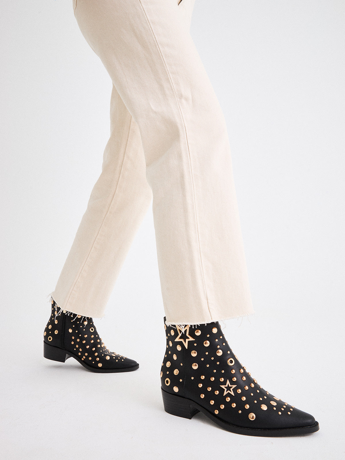 MILAN-060 LEATHER BLACK GOLD