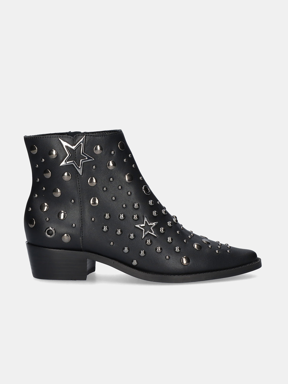 MILAN-060 LEATHER BLACK PWTR
