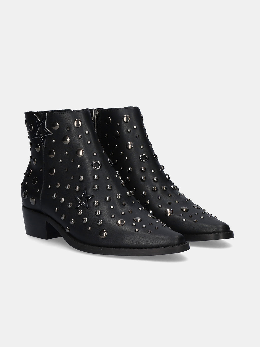MILAN-060 LEATHER BLACK PWTR