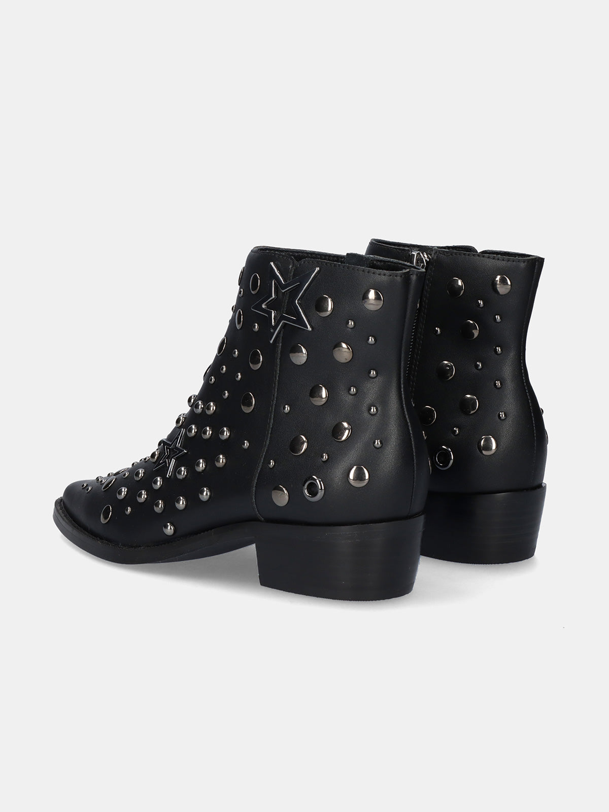 MILAN-060 LEATHER BLACK PWTR