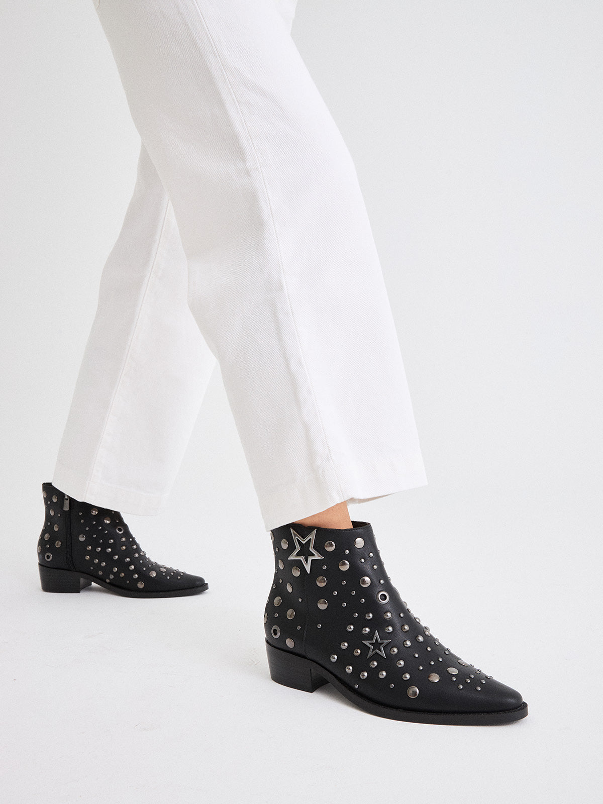 MILAN-060 LEATHER BLACK PEWTER