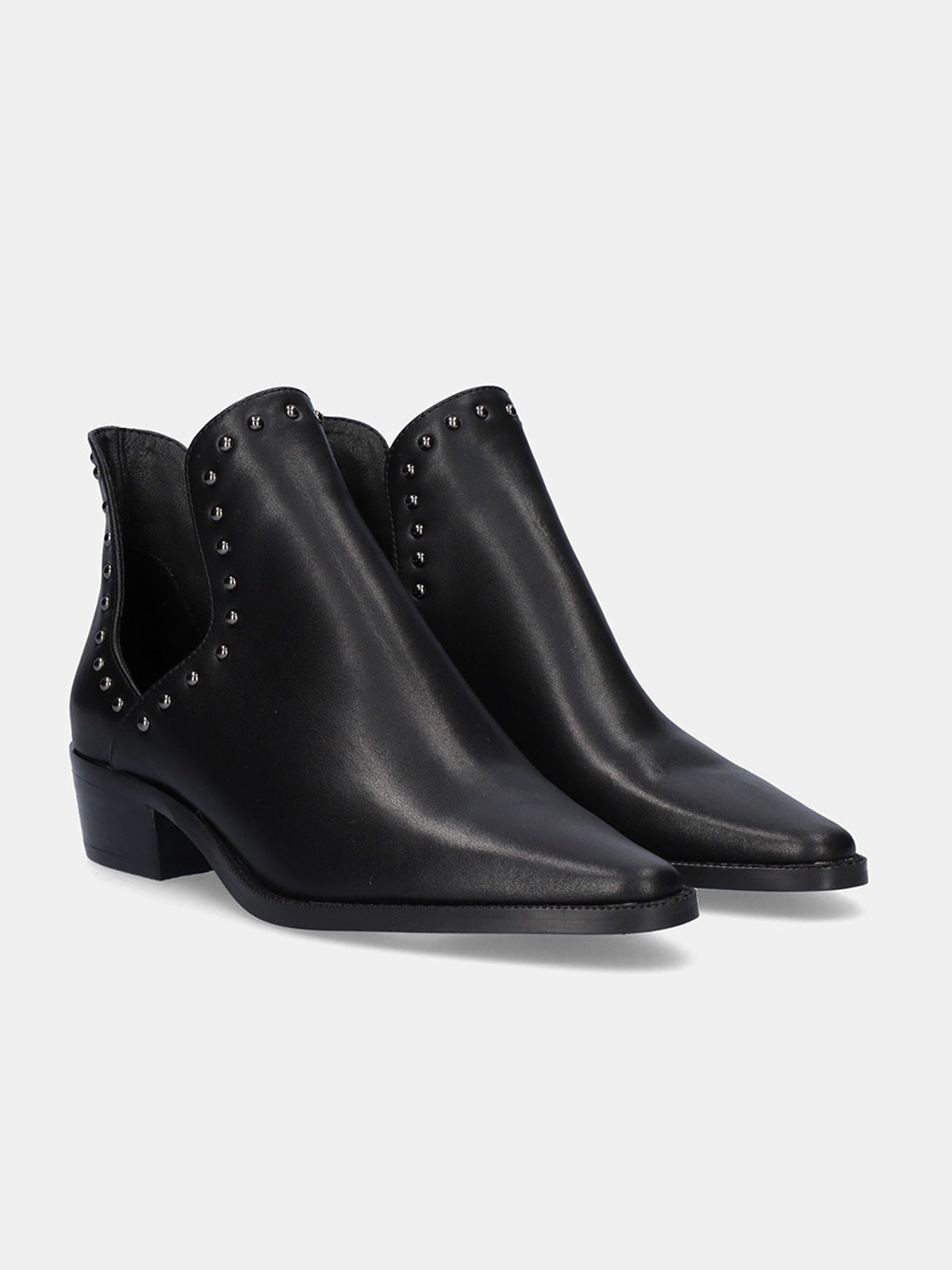 MILAN-09 LEATHER BLACK