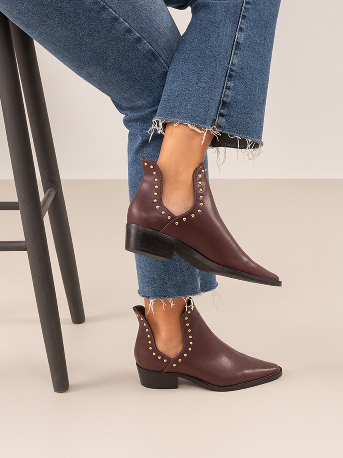 MILAN-09 LEATHER BORDEAUX