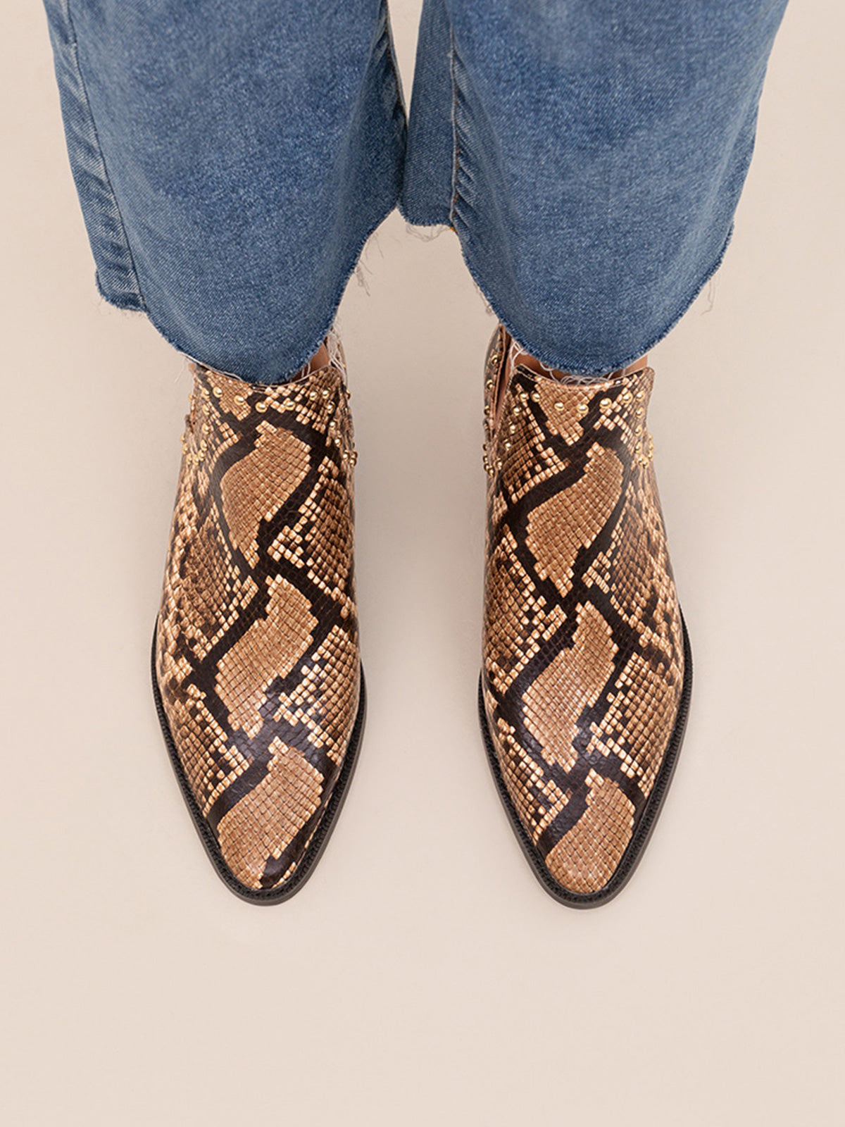 MILAN-09 SNAKE BROWN