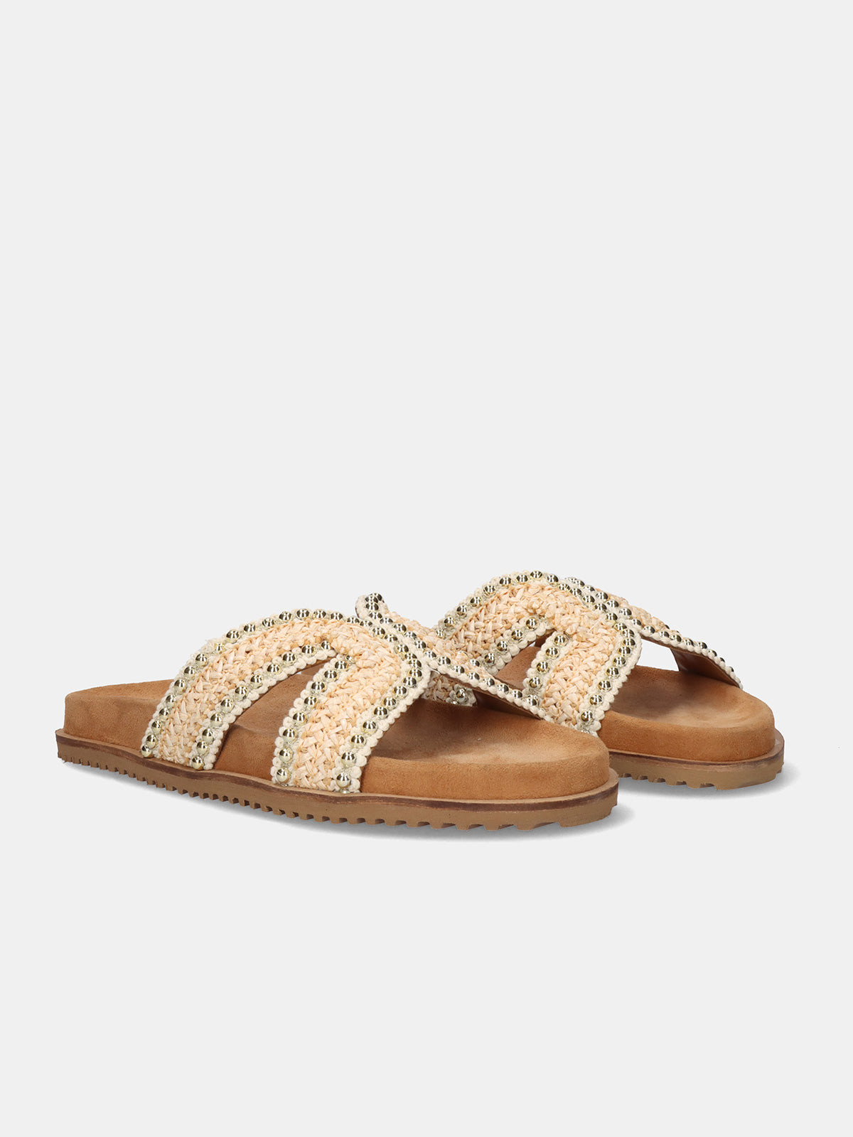 MIRROR-1002 RAFFIA BEIGE