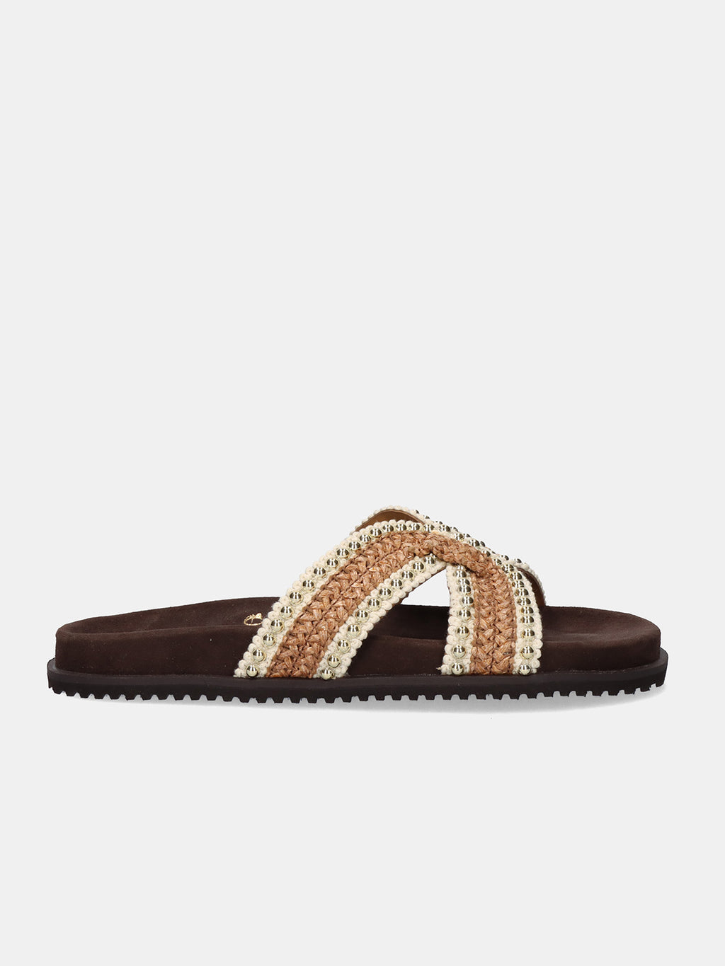 MIRROR-1002 RAFFIA BROWN