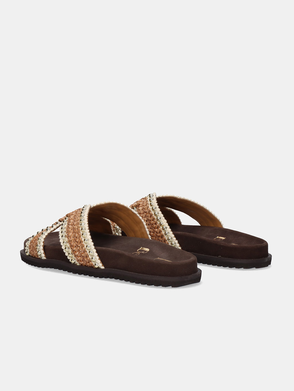 MIRROR-1002 RAFFIA BROWN