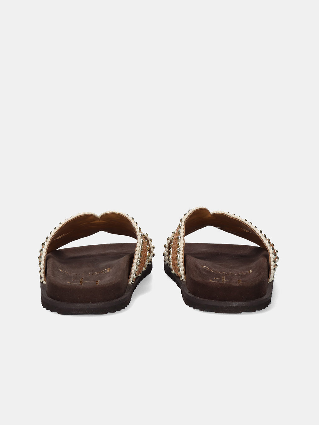 MIRROR-1002 RAFFIA BROWN