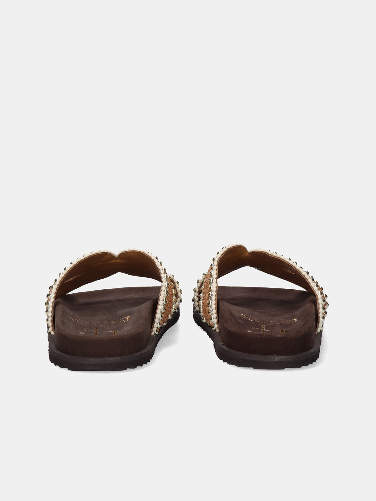 MIRROR-1002 RAFFIA BROWN