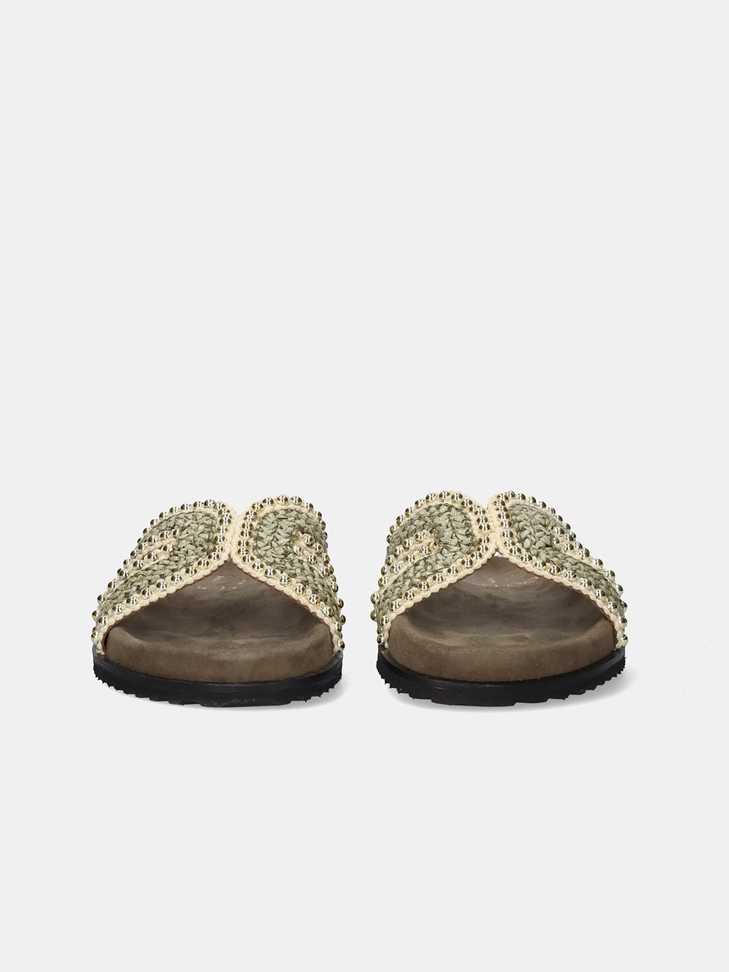 MIRROR-1002 RAFFIA GREEN