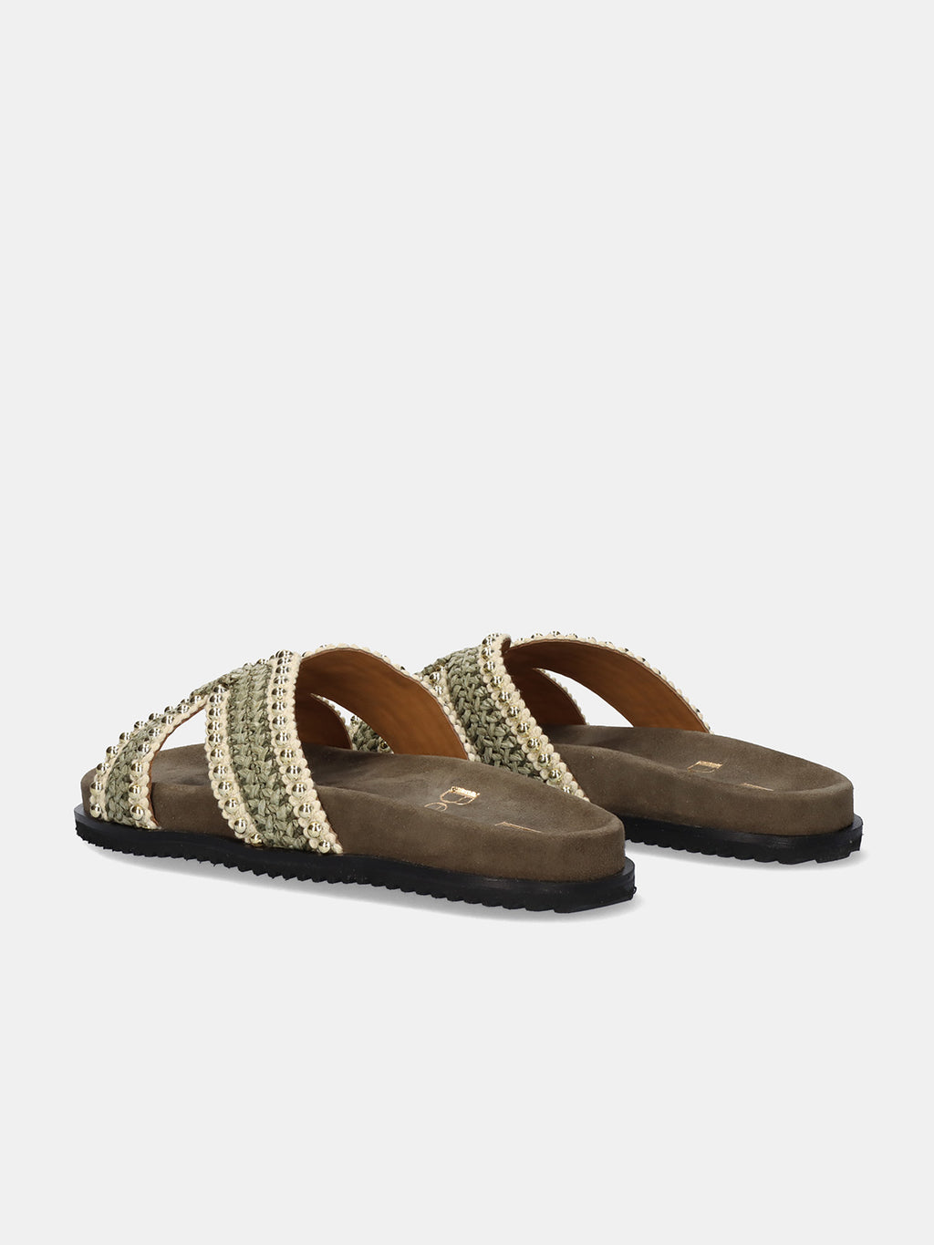 MIRROR-1002 RAFFIA GREEN