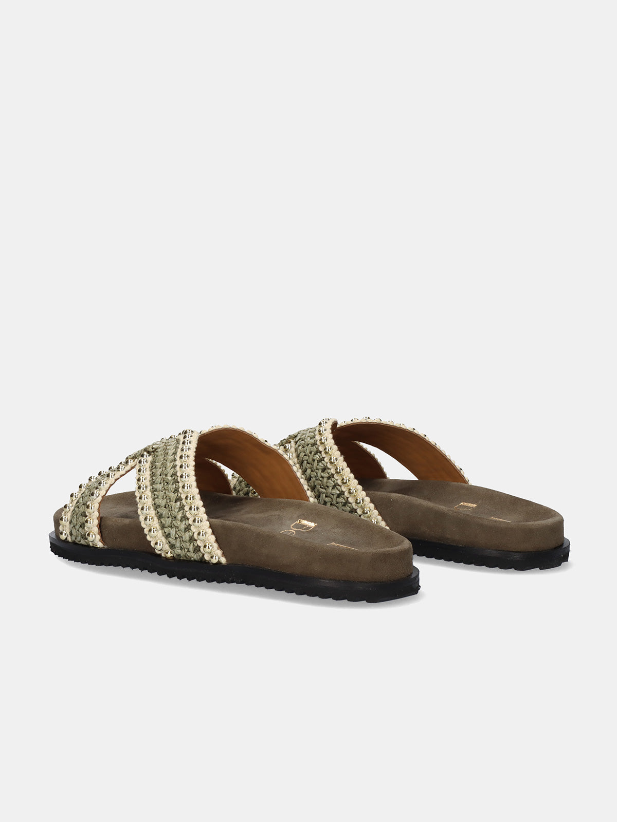 MIRROR-1002 RAFFIA GREEN