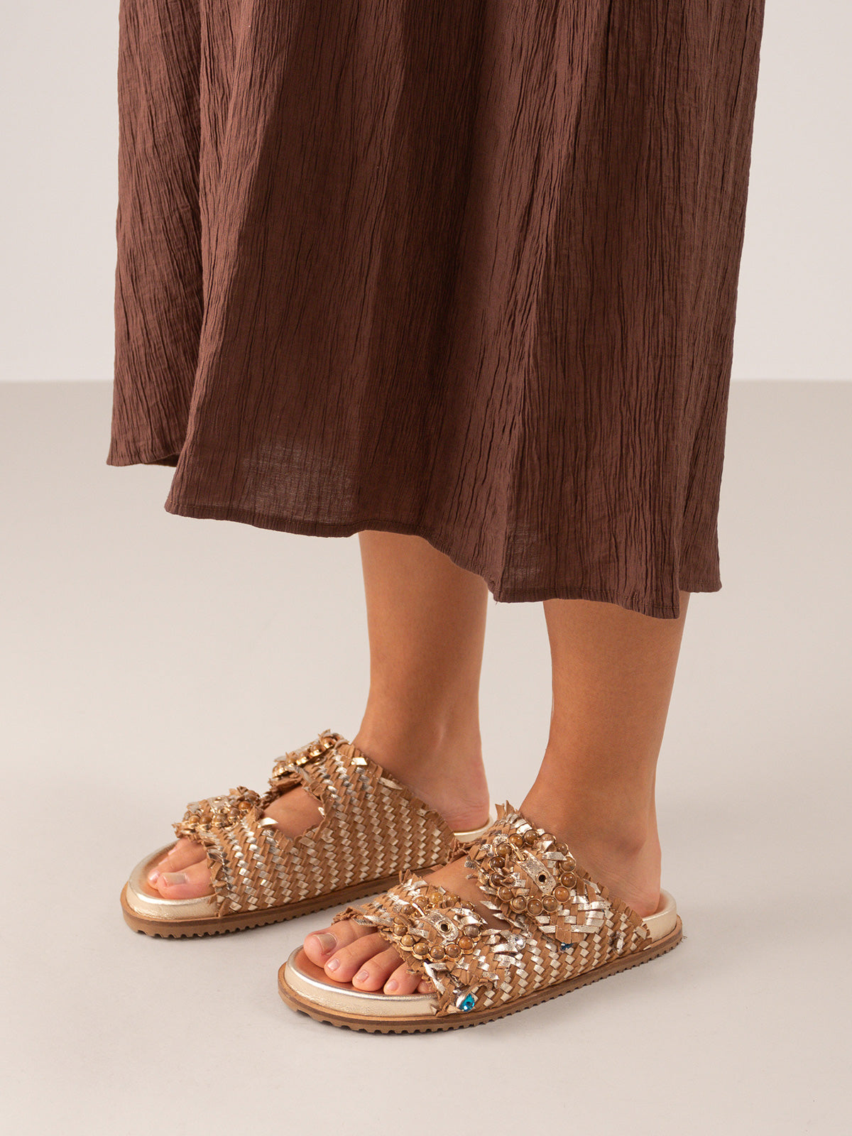 MIRROR-4032 SUEDE PLATINO