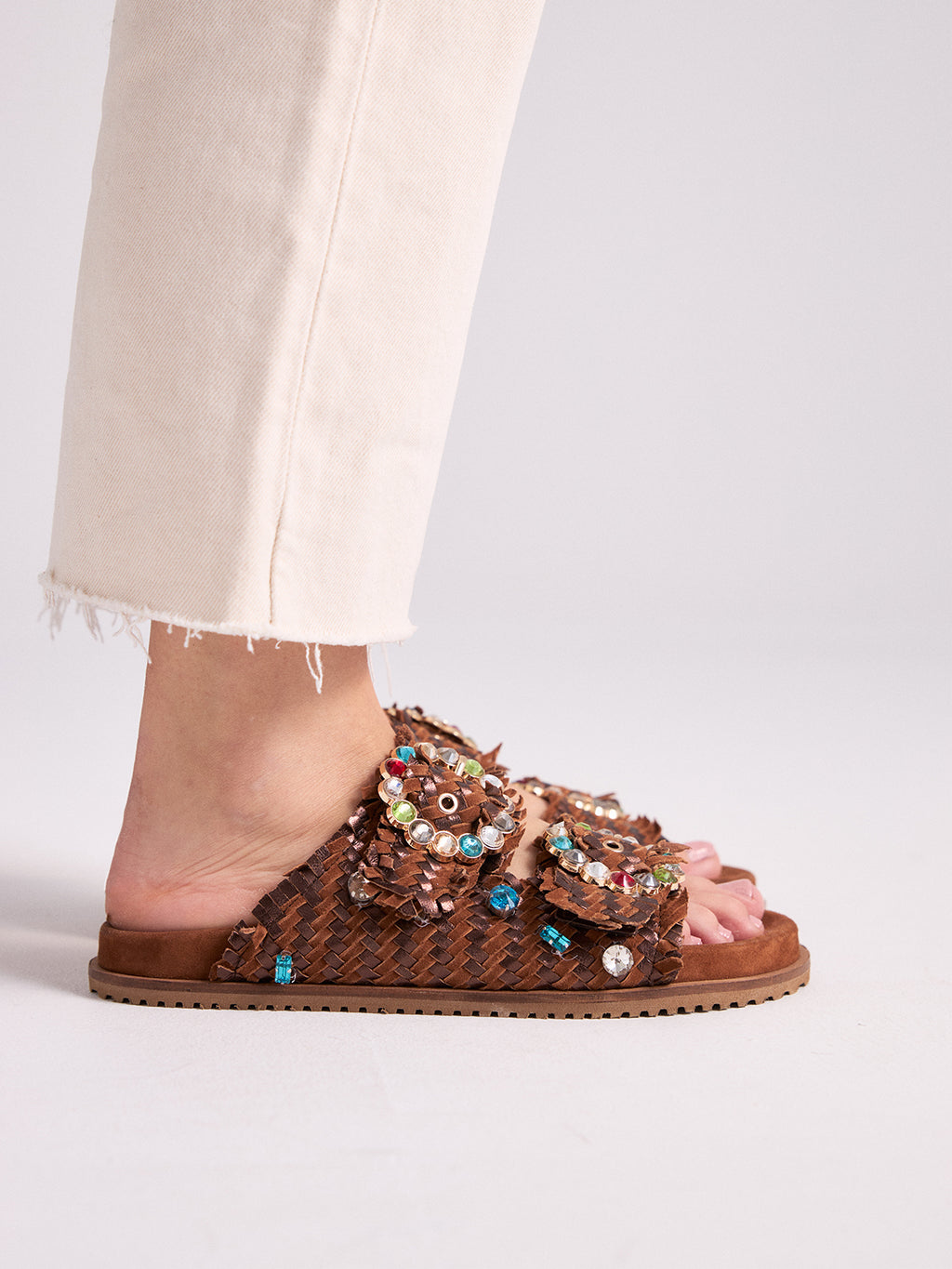 MIRROR-4032 SUEDE CAMEL