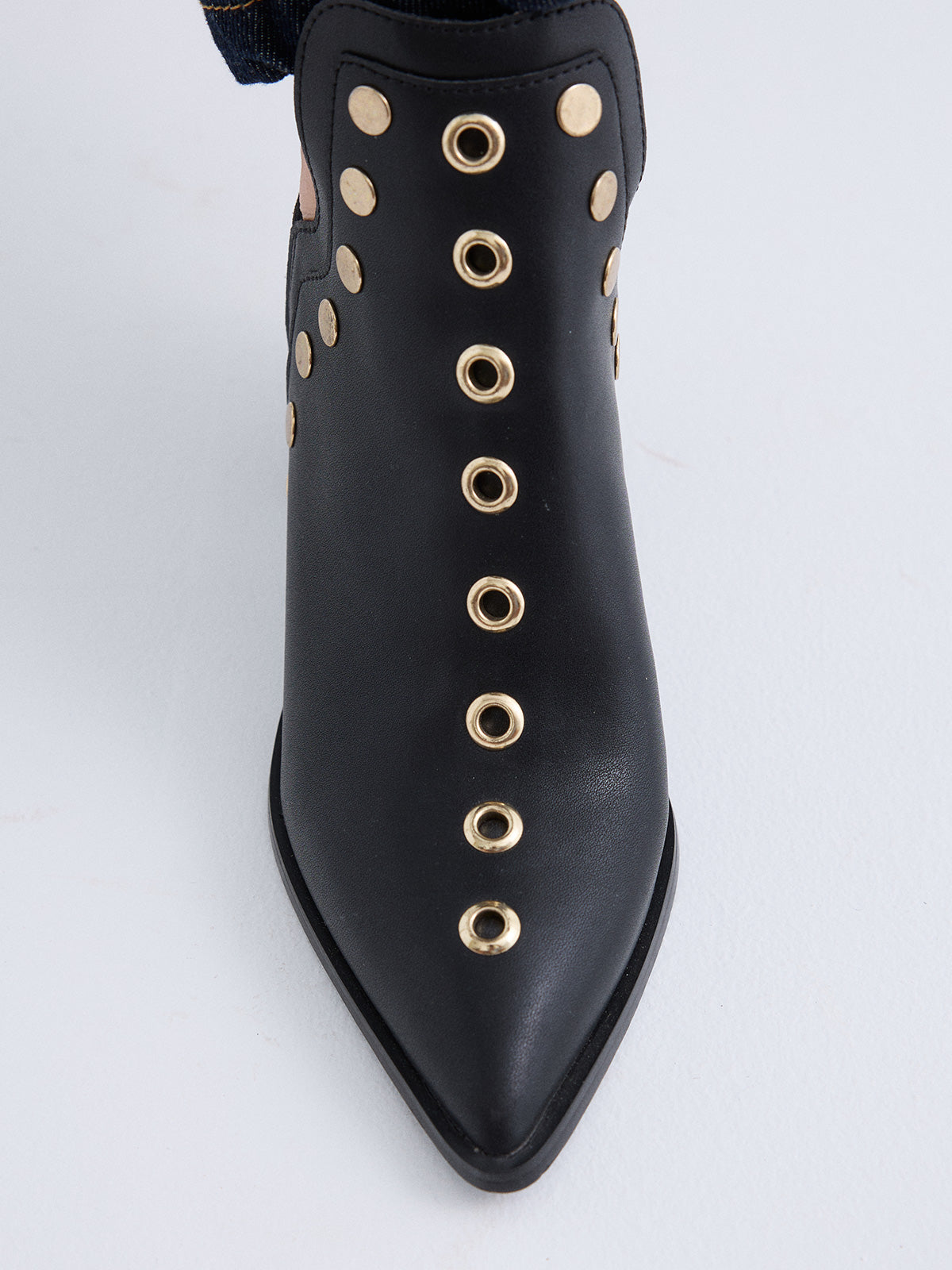 NAPOLES-006 LEATHER BLACK