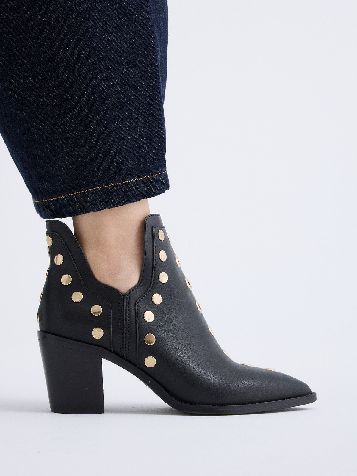 NAPOLES-006 LEATHER BLACK