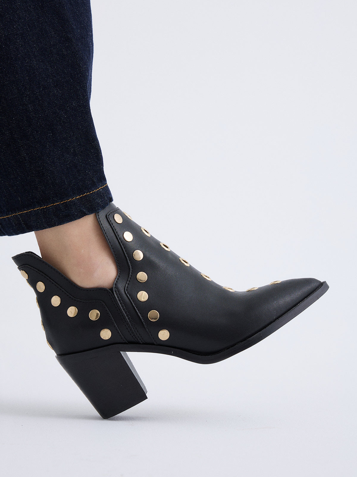NAPOLES-006 LEATHER BLACK