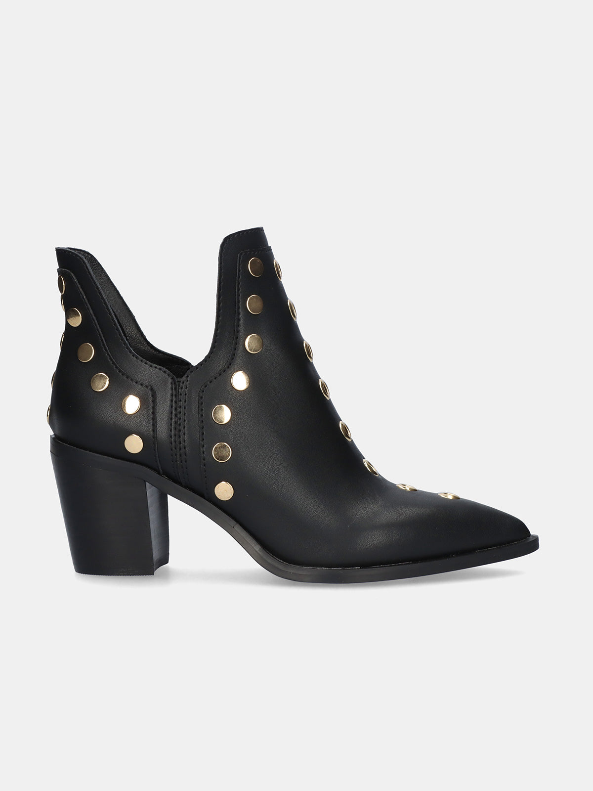 NAPOLES-006 LEATHER BLACK