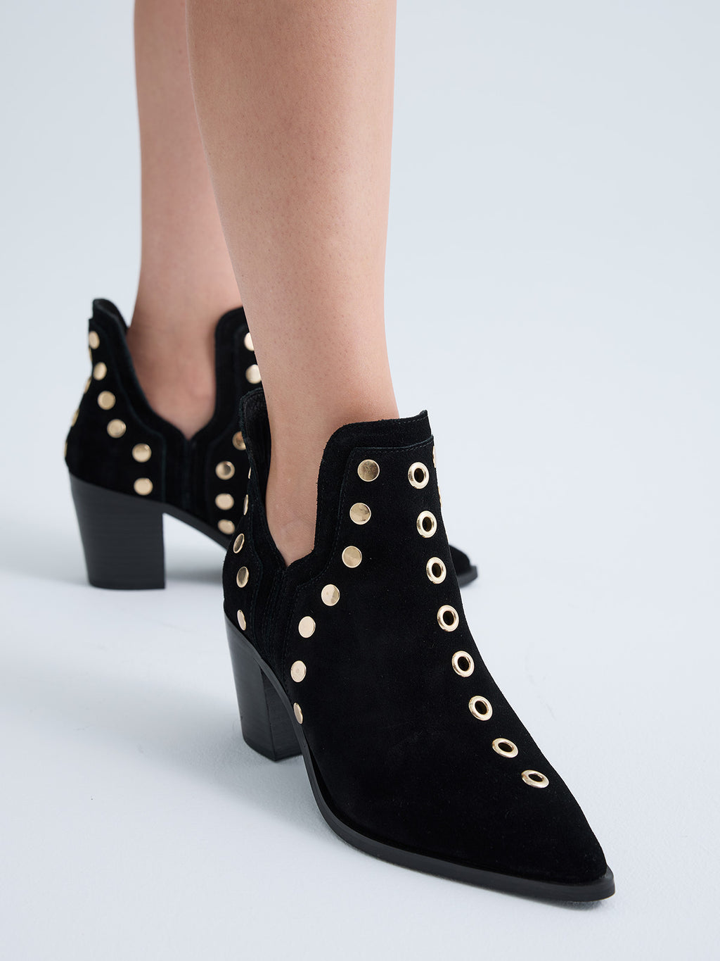 NAPOLES-006 SUEDE BLACK