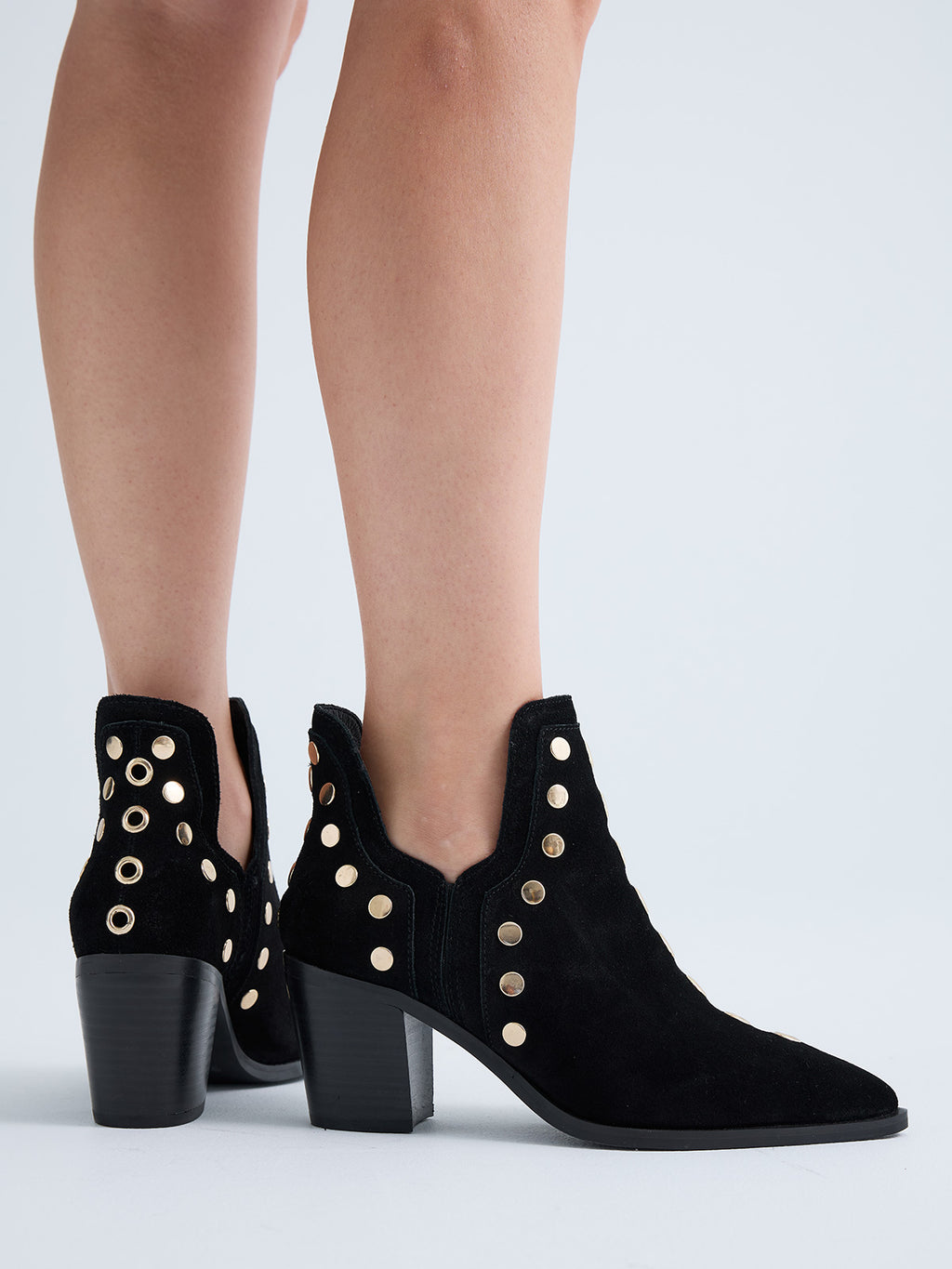 NAPOLES-006 SUEDE BLACK