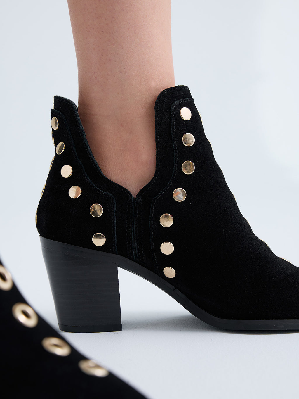 NAPOLES-006 SUEDE BLACK
