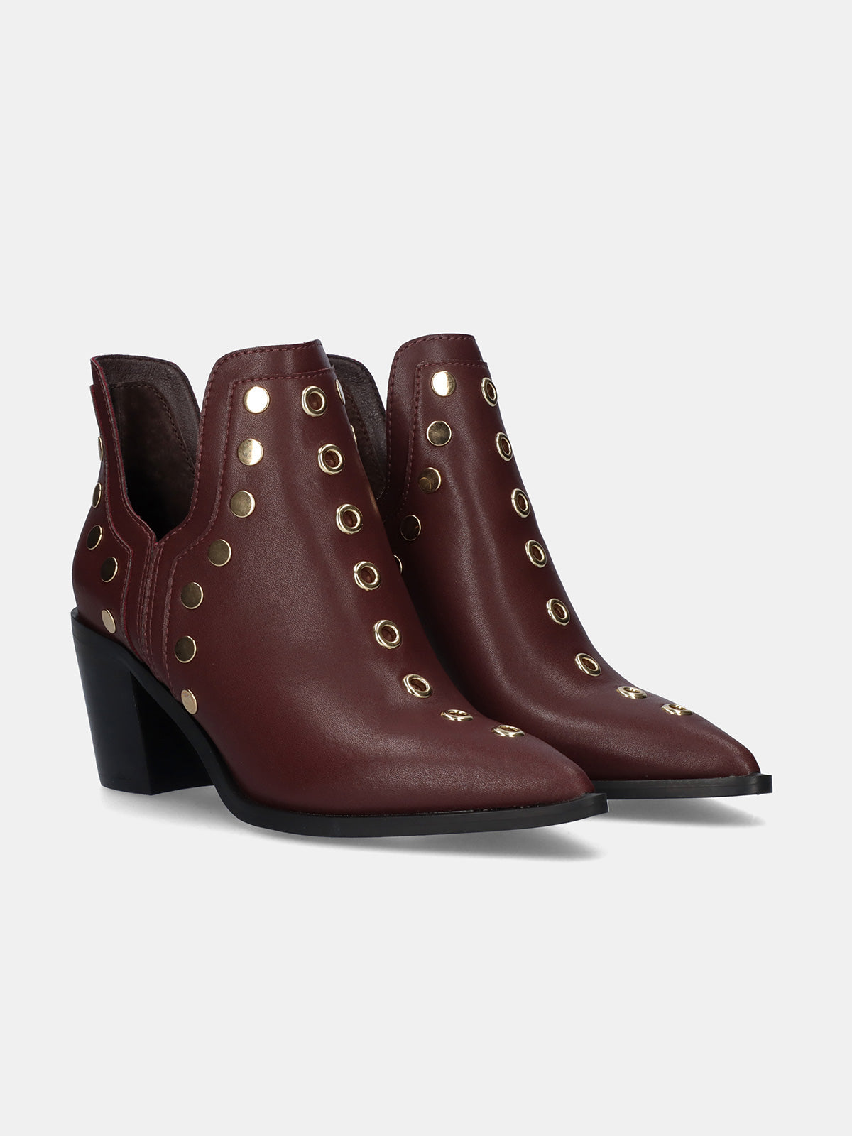 NAPOLES-006 LEATHER BORDEAUX