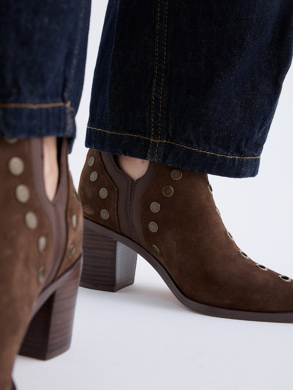 NAPOLES-006 SUEDE BROWN