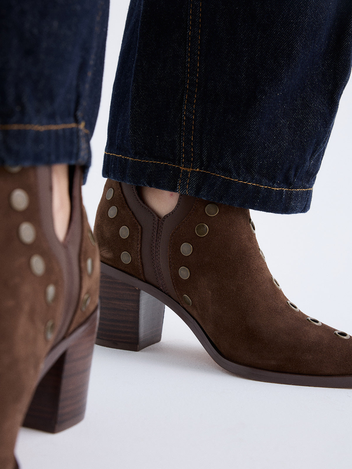 NAPOLES-006 SUEDE BROWN
