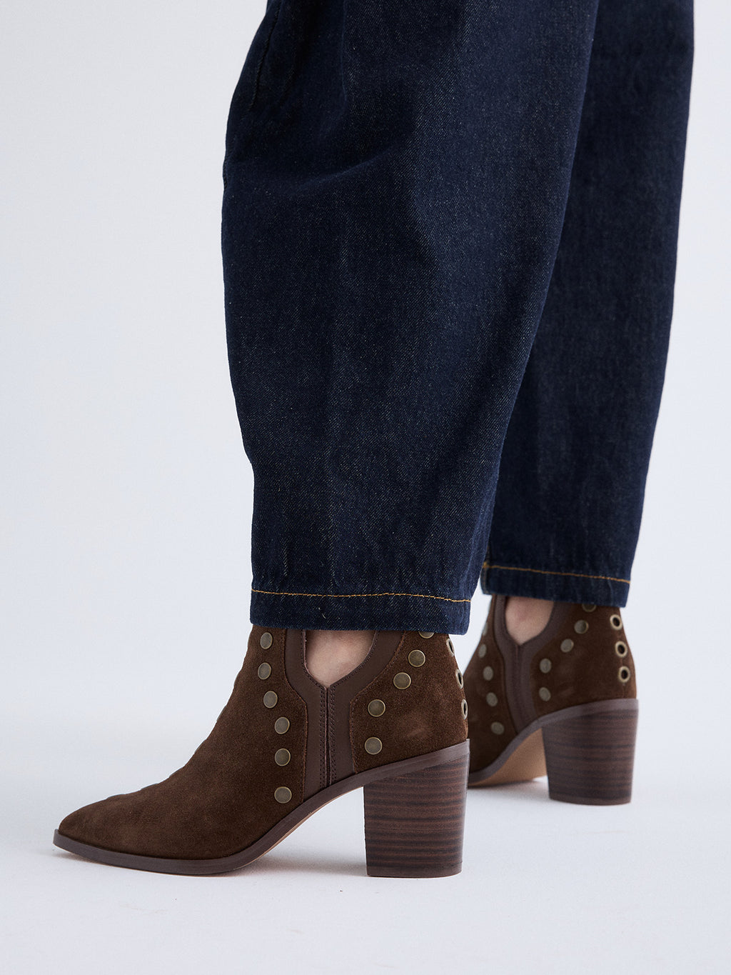 NAPOLES-006 SUEDE BROWN