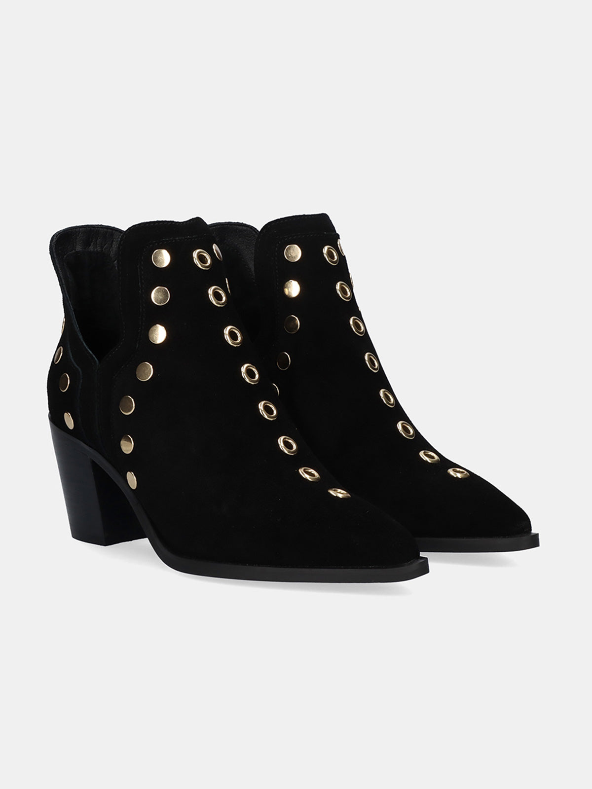 NAPOLES-006 SUEDE BLACK