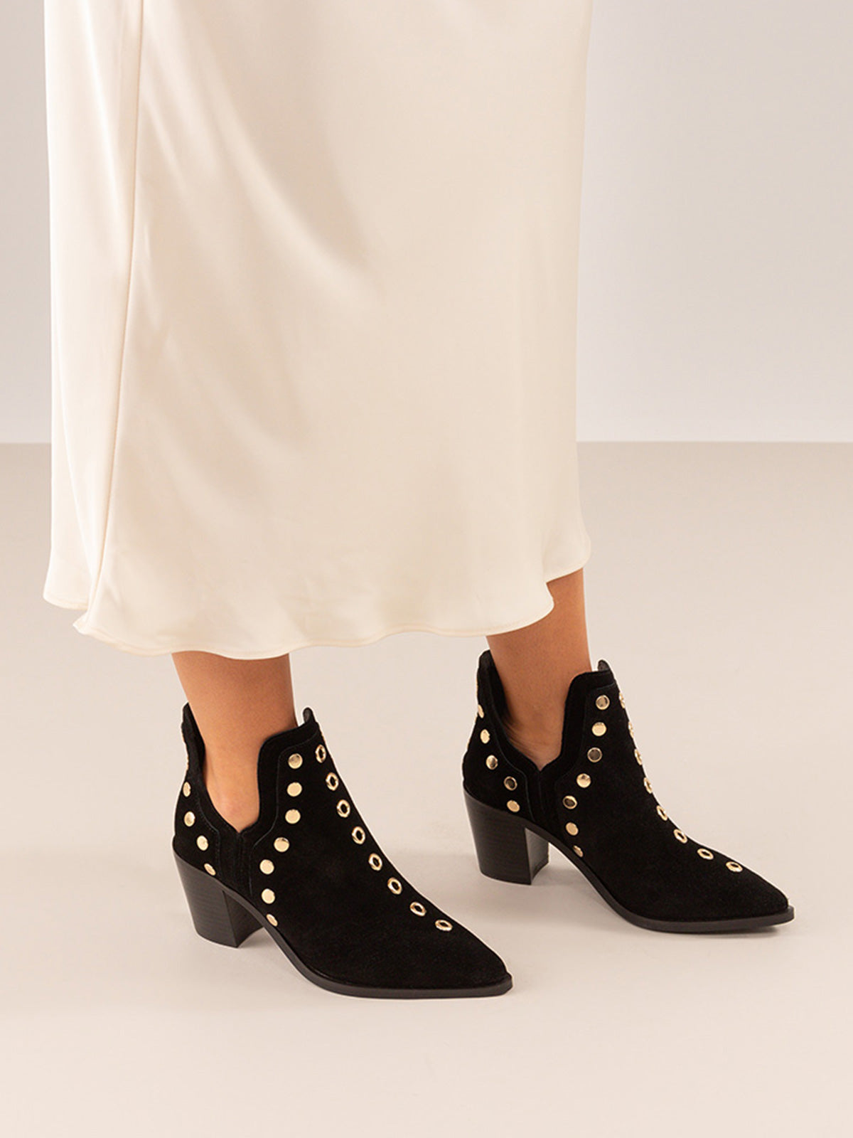 NAPOLES-006 SUEDE BLACK