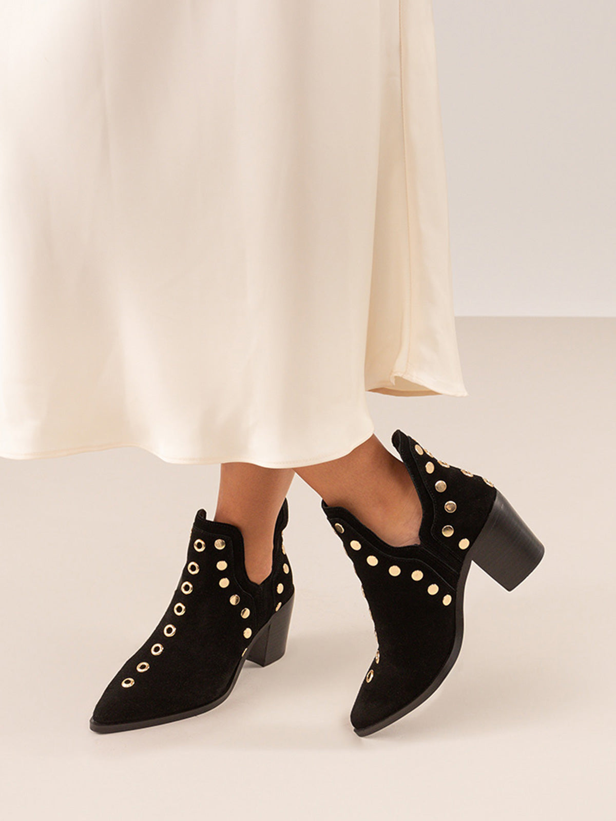 NAPOLES-006 SUEDE BLACK