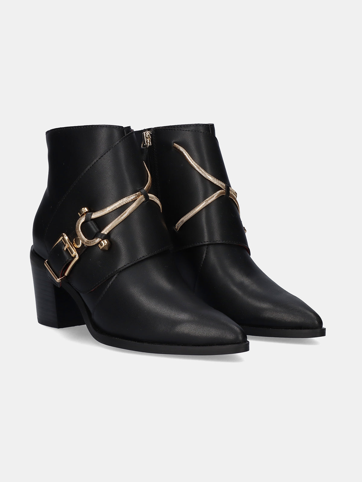 NAPOLES-012 LEATHER BLACK