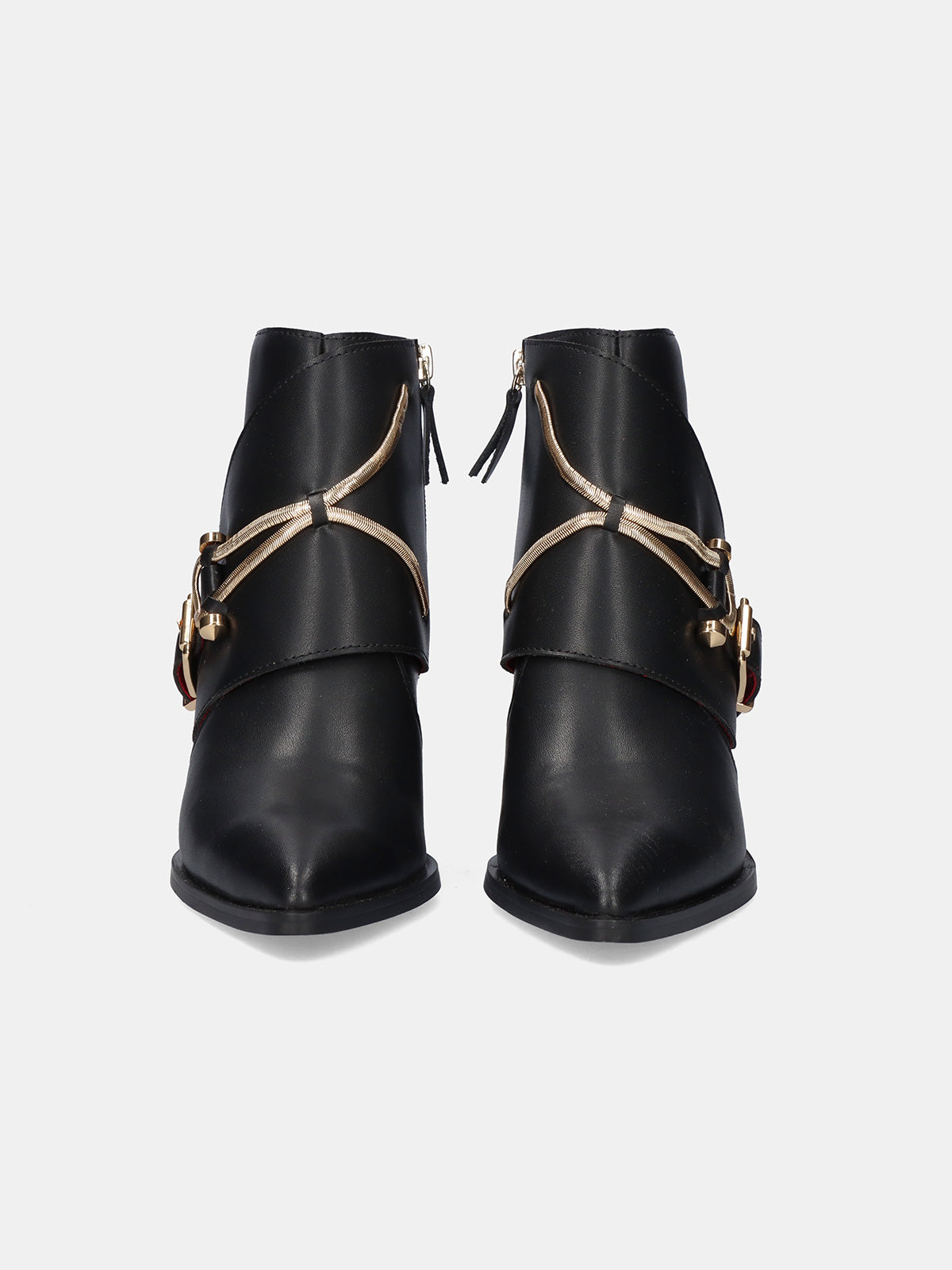 NAPOLES-012 LEATHER BLACK