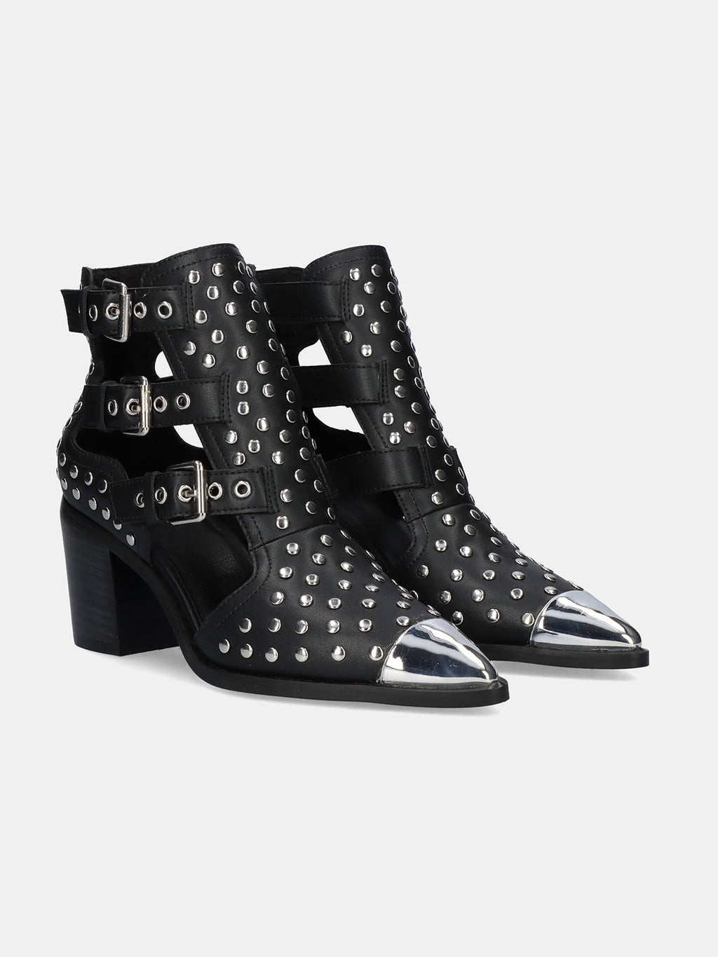 NAPOLES-019 LEATHER BLACK