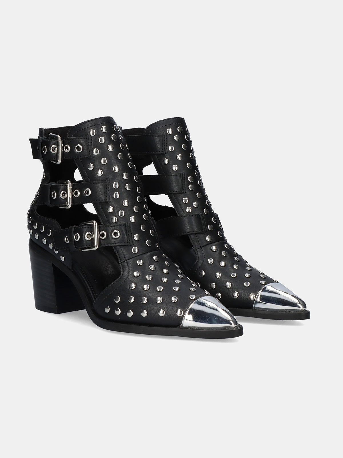 NAPOLES-019 LEATHER BLACK