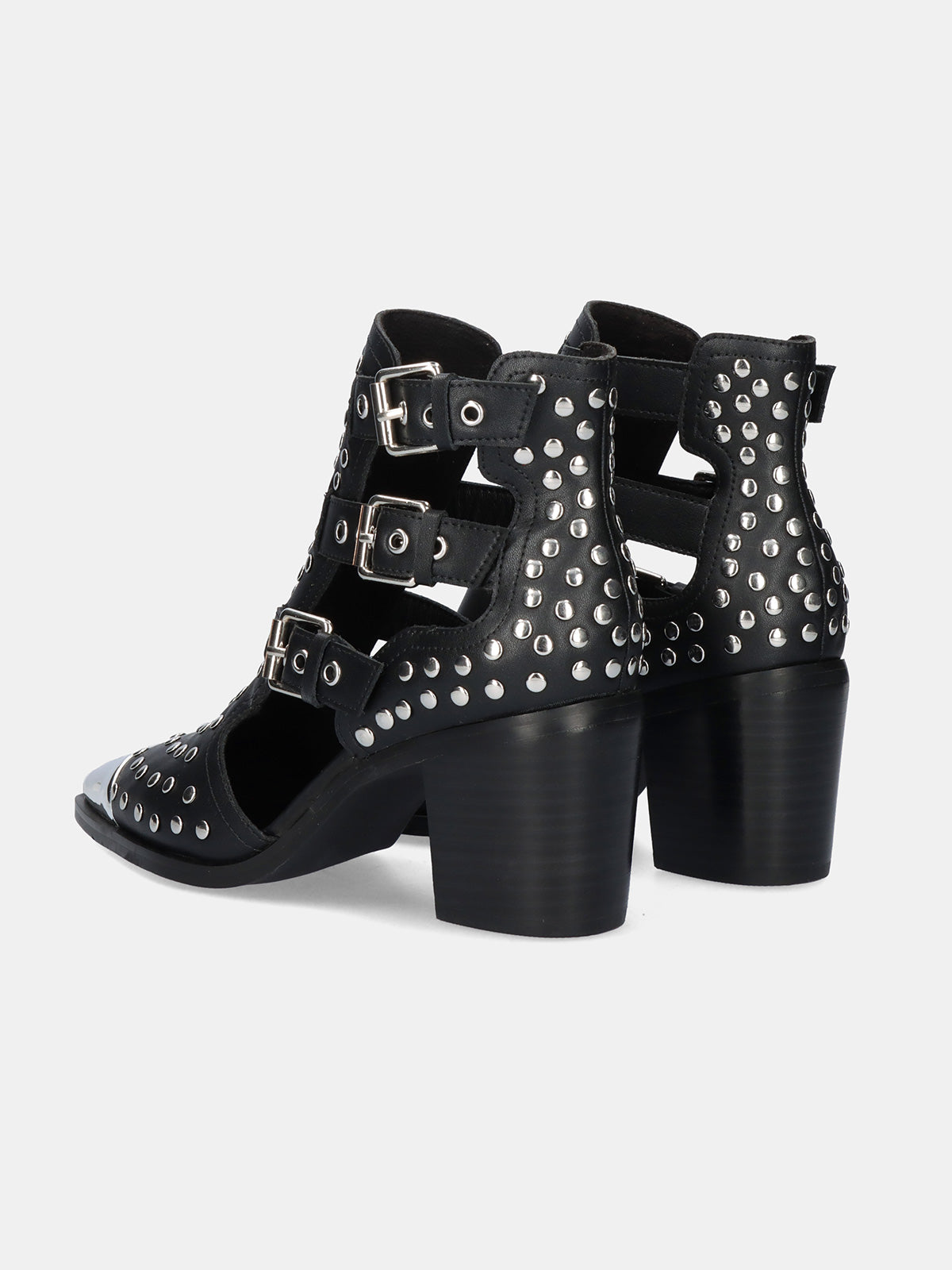 NAPOLES-019 LEATHER BLACK