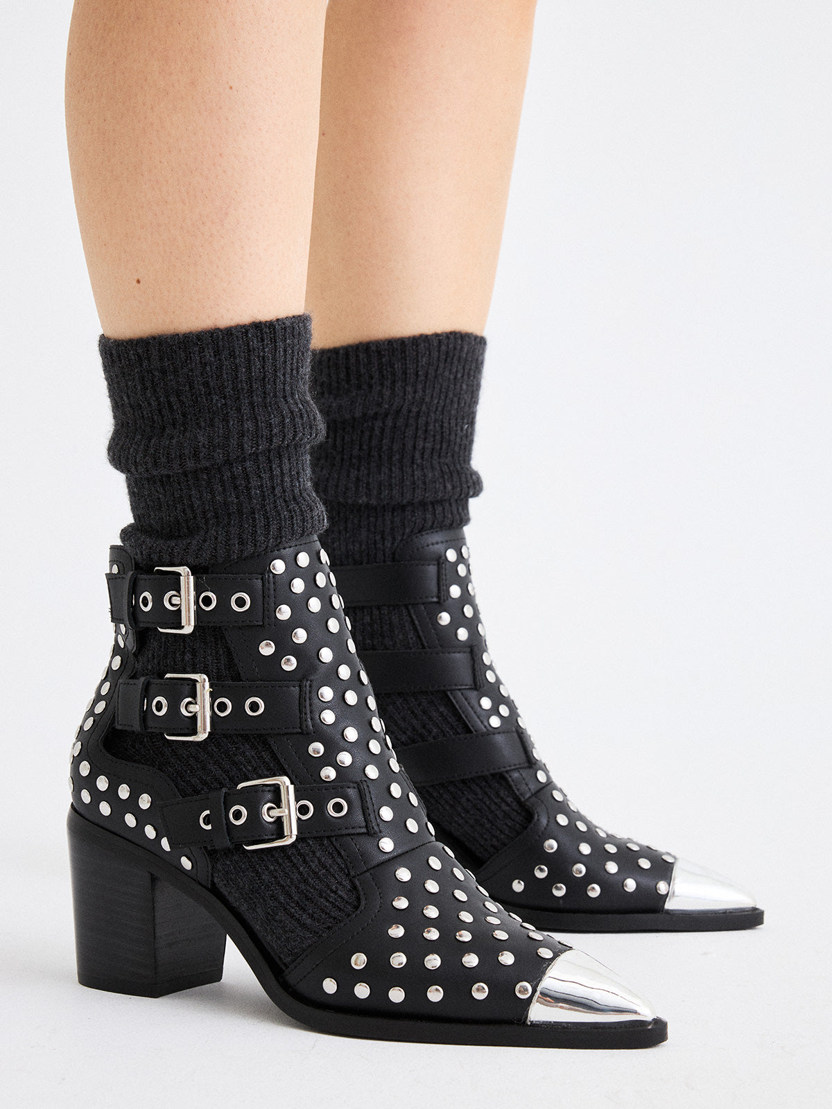 NAPOLES-019 LEATHER BLACK