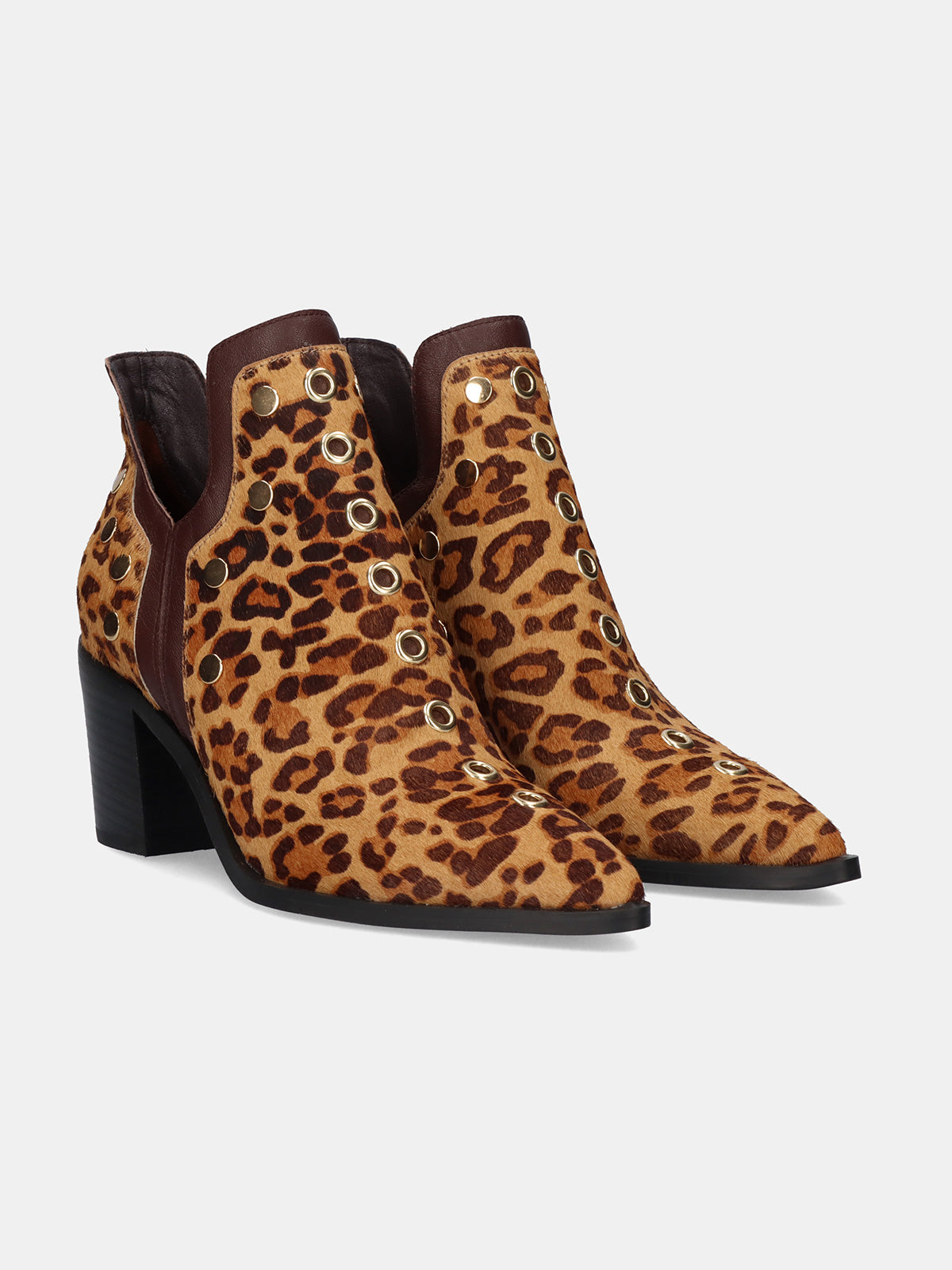 NAPOLES-020 LEATHER LEOPARD