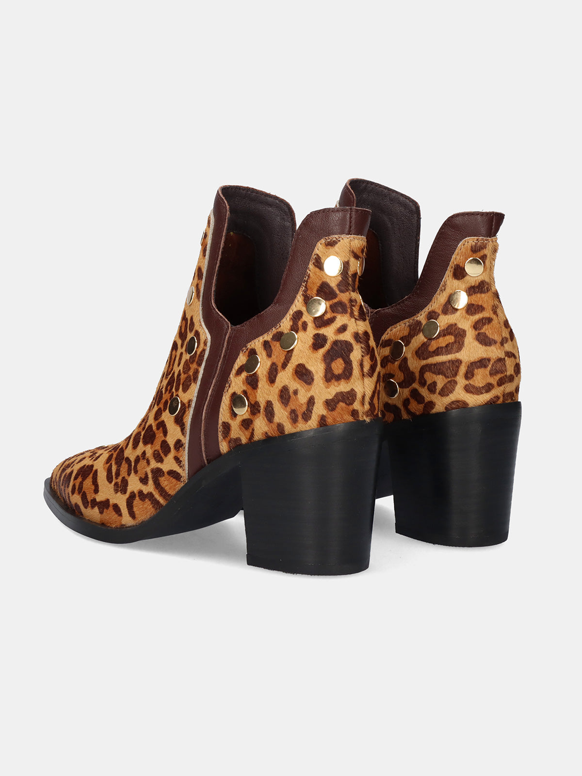 NAPOLES-020 LEATHER LEOPARD